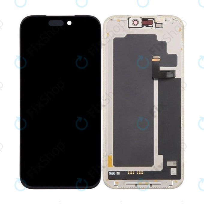 Дисплей Soft OLED 120Hz за iPhone 17 Pro Max, Тъчскрийн с рамка, FixPremium PRO