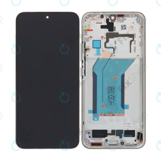 Дисплей за Xiaomi 14 23127PN0CC, White, Тъчскрийн с рамка