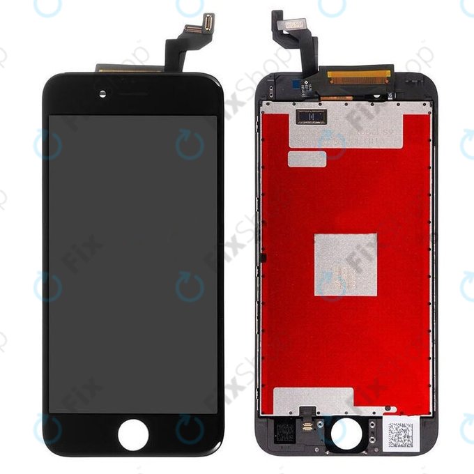 дисплей за iPhone 6S Plus, Тъчскрийн и рамка, черен, Black, Refurbished