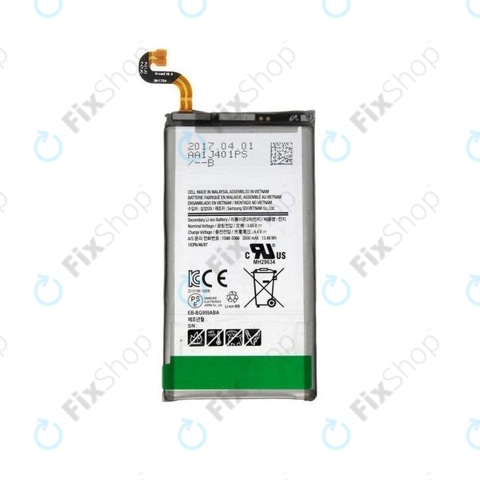 Батерия за Samsung S8 Plus G955F, EB-BG955ABE, 3500mAh