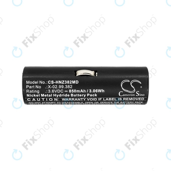 Батерия за Heine Beta Handles, Heine Ophthalmoscope Beta 200, 850mAh, Ni-MH, 3.6V, X-02.99.382, BATT/110904-A1, HQ