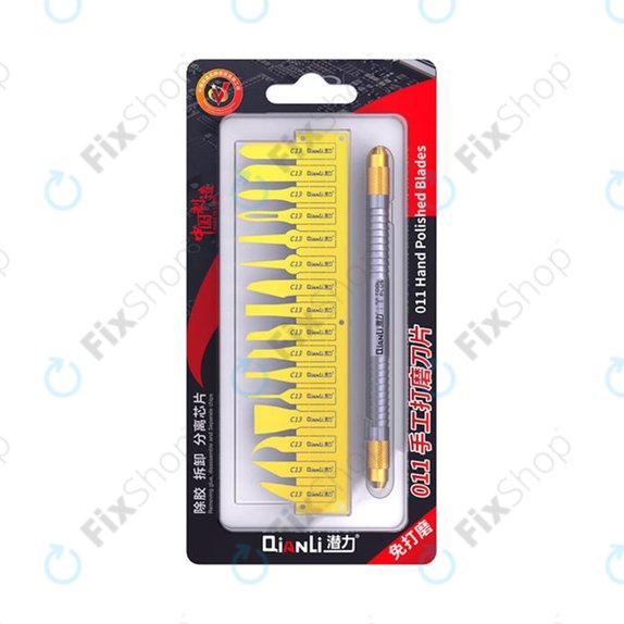 Ръчно полирани остриета с дръжка 16в1, QianLi ToolPlus 011