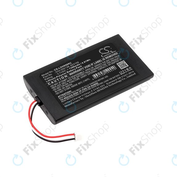 Батерия за Logitech Harmony 9, 1300mAh, Li-Pol, 3.7V, 533-000128, HQ