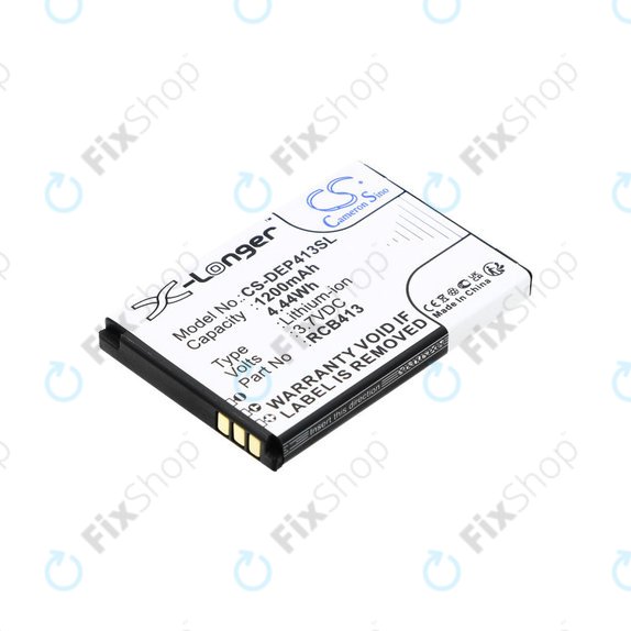 Батерия за Doro Primo 406, 413, 414, 1200mAh, Li-Ion, 3.7 V, RCB413, HQ