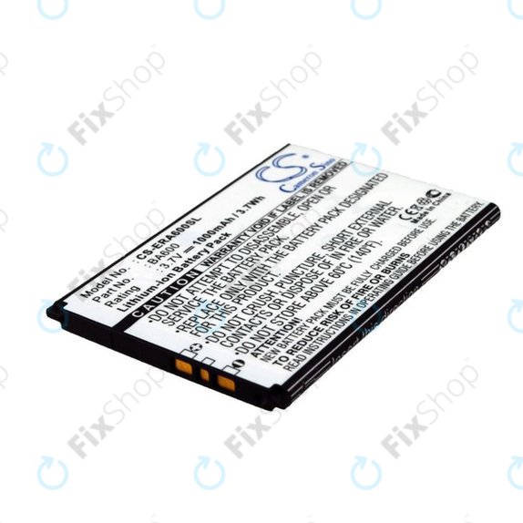 Батерия за Sony Ericsson Kumquat, ST25, ST25i, Xperia U, 1000mAh, Li-Ion, 3.7V, BA600, HQ