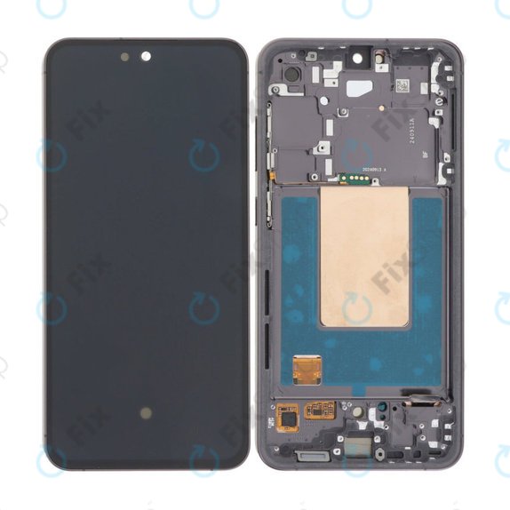 Дисплей OLED за Samsung S24 FE S721B, Graphite, Тъчскрийн с рамка