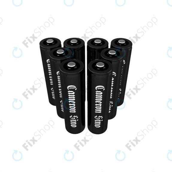 Акумулаторна батерия, CameronSino AA, 8 бр, 2200mAh, Ni-MH, 1.2V, –, HQ