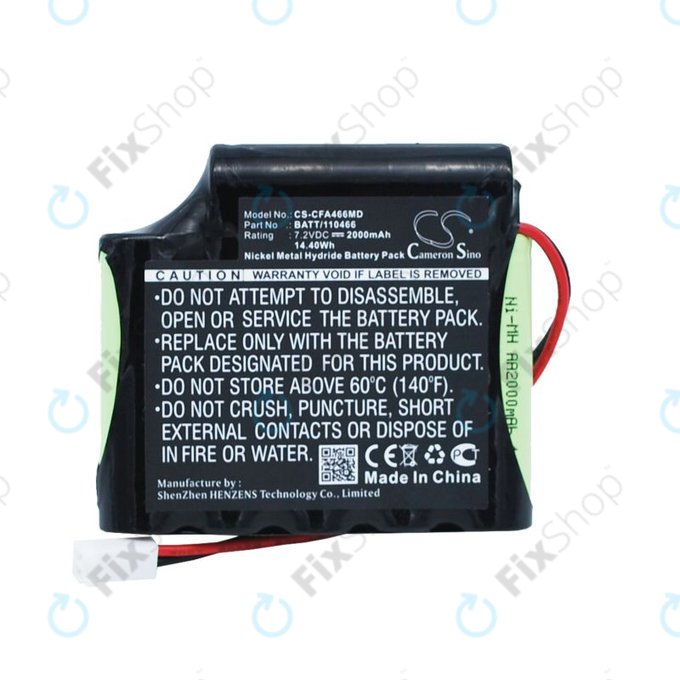 Батерия за Cefarm Rehab 4, Stimulator Globus Mystim, 2000mAh, Ni-MH, 7.2V, BATT/110466, HQ