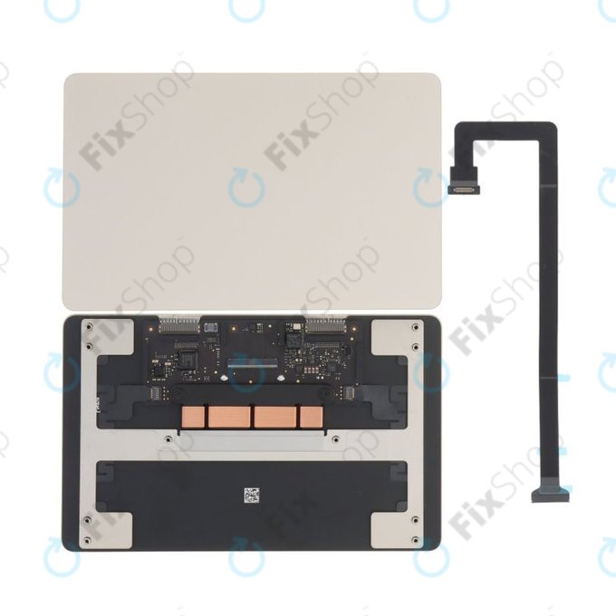Пълен тракпад за MacBook Air 13", A3113 (2024), Starlight, 661-40276, Genuine Apple