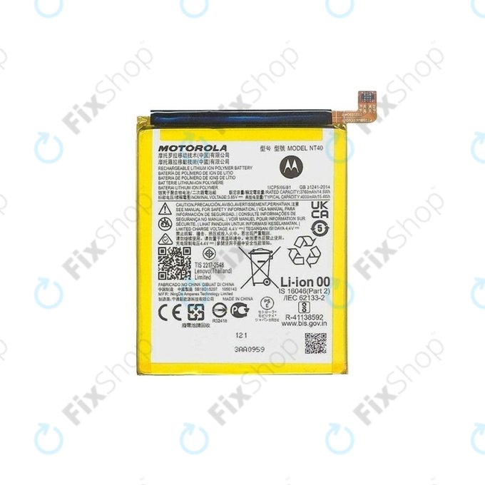 Батерия за Motorola Moto E20 XT2155-3, NT40, 4000mAh, SB18D15207, Genuine Service Pack