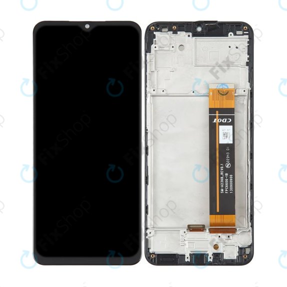 дисплей за Samsung A23 A236B, Тъчскрийн и рамка, TFT