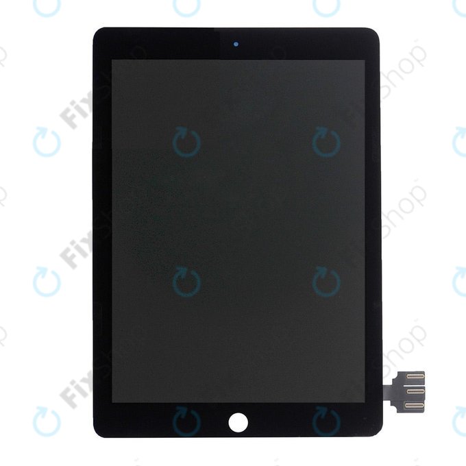 LCD дисплей за iPad Pro 9.7" (2016), Black, Тъчскрийн без рамка