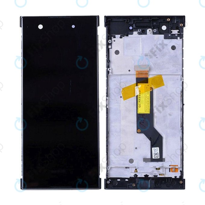 дисплей за Sony Xperia XA1 G3121, Тъчскрийн и рамка, черен, Black, TFT