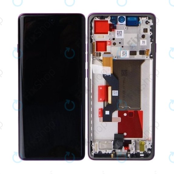Дисплей за Motorola Edge 60 Pro, Sparkling Grape, Тъчскрийн с рамка, 5D68C30047 Genuine Service Pack
