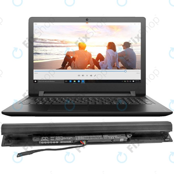 Батерия за Lenovo IdeaPad 110-15, 4100mAh, Li-Ion, 10.8V, 5B10L79053, HQ