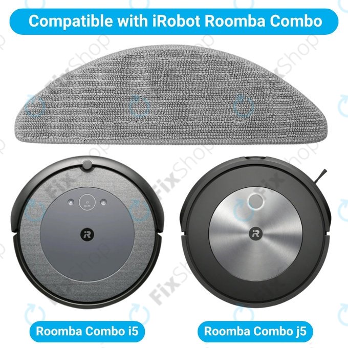 Моп кърпа, 2 бр. за iRobot Roomba Combo i5, j5