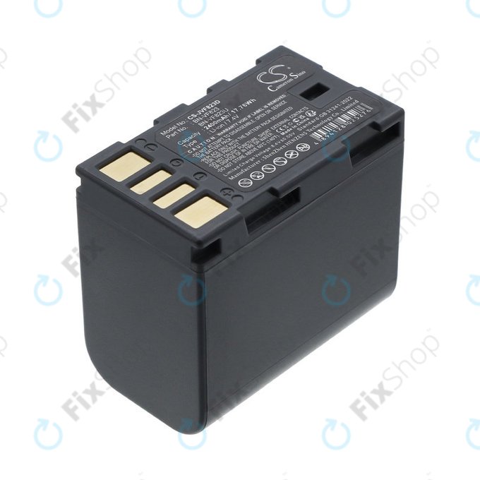Батерия за JVC EX-Z2000, GR-D720, D740, D750, D770, 2400mAh, Li-Ion, 7.4V, BN-VF823, HQ