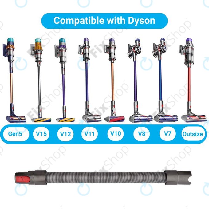 Смукателен маркуч за Dyson V-series, Outsize