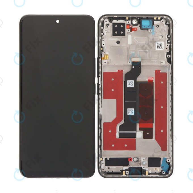 Дисплей за Honor 200, Black, Тъчскрийн с рамка