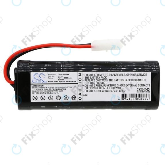 Батерия за iRobot Looj-series, 11200, Ni-MH 7.2V 3600mAh, HQ