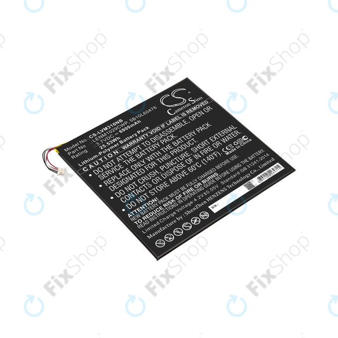 Батерия за Lenovo Miix 300, Miix 310, 6900mAh, Li-Pol, 3.7V, LENM1029CWP, HQ