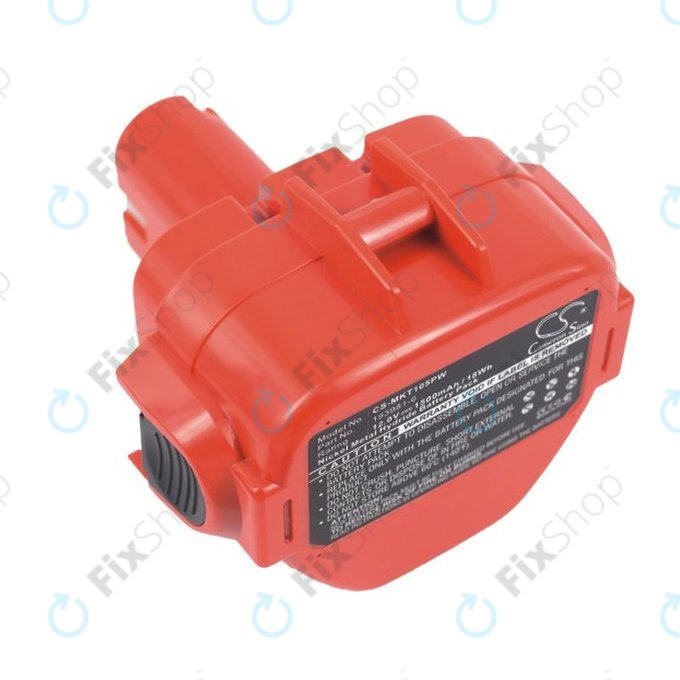 Батерия за Makita 1050, 1500mAh, Ni-MH, 12V, 192598-2, 193981-6, HQ