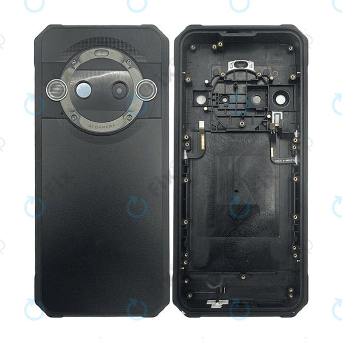 Заден капак комплект за iGet Blackview BL9000 Pro, Black