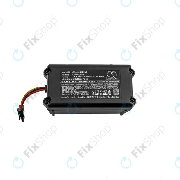 Батерия за Cecotec Conga 1290, 1390, 1490, 1590, CONG0003, Li-Ion 14.4V 3000mAh, HQ