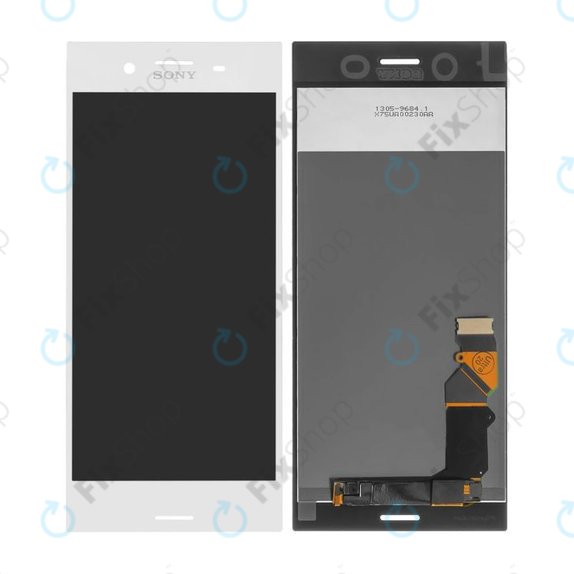дисплей за Sony Xperia XZ Premium Dual G8142, Тъчскрийн без рамка, сребърен, Сребро, Silver, TFT