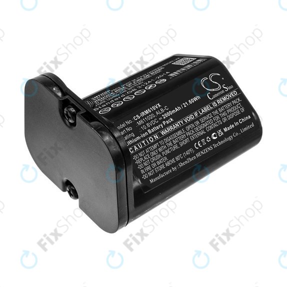Батерия за iRobot Braava jet m6, ALB-C, M611020, Li-Ion 10.8V 2000mAh, HQ