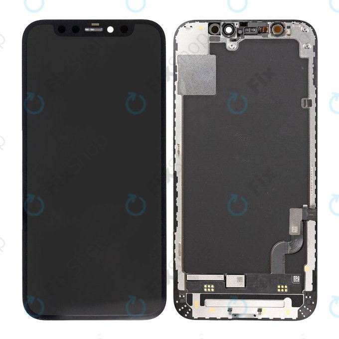 Дисплей In-Cell FHD за iPhone 12 Mini, Тъчскрийн с рамка, FixPremium