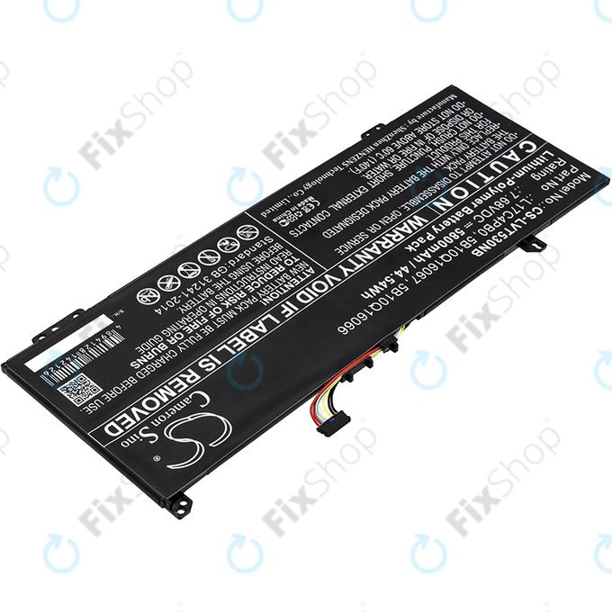 Батерия за Lenovo Air 14, Flex 6, Ideapad 530, Yoga 530, 5800mAh, Li-Pol, 7.68V, L17C4PB0, HQ