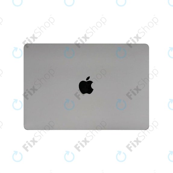 LCD дисплей за MacBook Air 15", A3114 (2024), с предно стъкло и капак, Space Gray, 661-40259, Genuine Apple