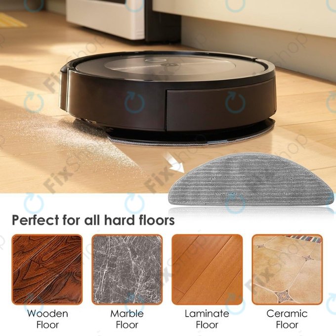 Моп кърпа, 2 бр. за iRobot Roomba Combo i5, j5