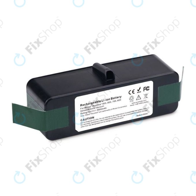 Батерия за iRobot Roomba 600, 800, 900-series, 4502233, 4374392, 2130LI, Li-Ion 14.4V 5800mAh