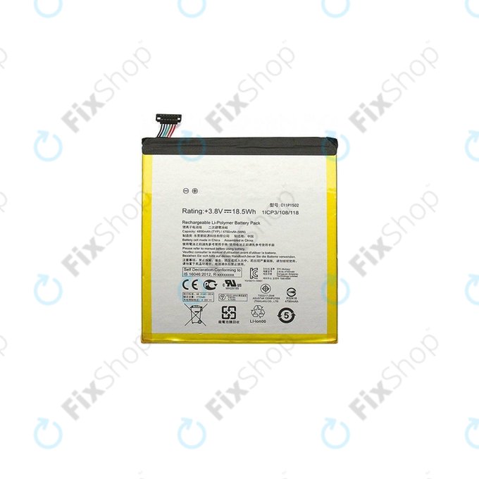 Батерия за Asus ZenPad 10 Z300, C11P1502, 4890mAh