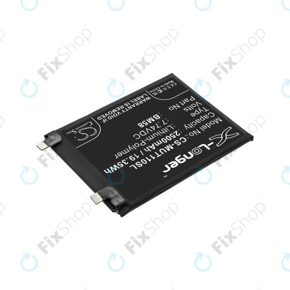 Батерия за Xiaomi 11T Pro, 2500mAh, Li-Pol, 7.74 V, BM58, HQ