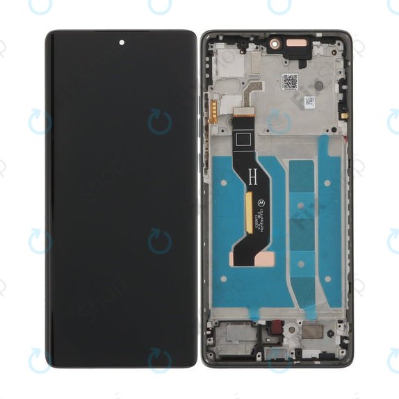 Дисплей OLED за Motorola Moto G85 5G XT2427-3, Urban Grey, Тъчскрийн с рамка