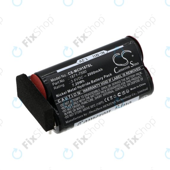 Батерия за Moser ChromStyle, Wella Academy, Super Cordless, 2000mAh, Ni-MH, 3.6V, 1871-7590, HQ