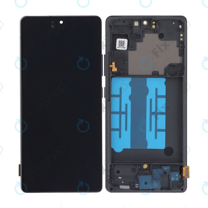 Дисплей OLED за Samsung A71 5G A716B, Тъчскрийн с рамка