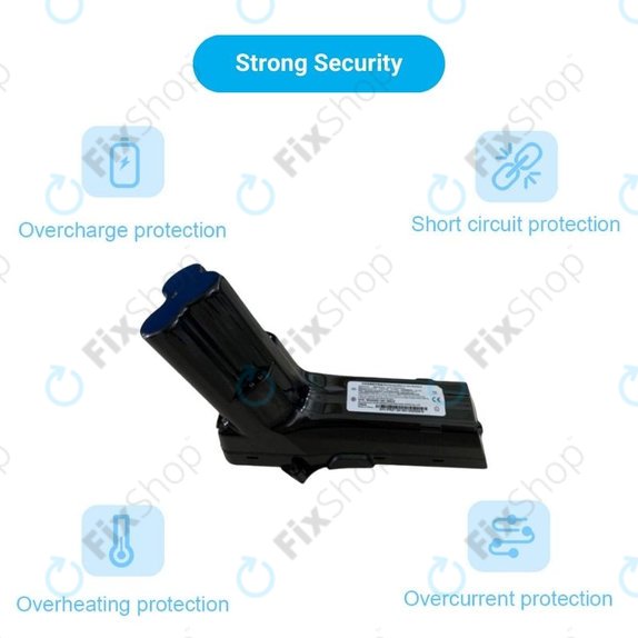 Батерия за Philips SpeedPro Max, SpeedPro Max Aqua, 8000-series, 18650HE2, Li-Ion 25.2V 2400mAh