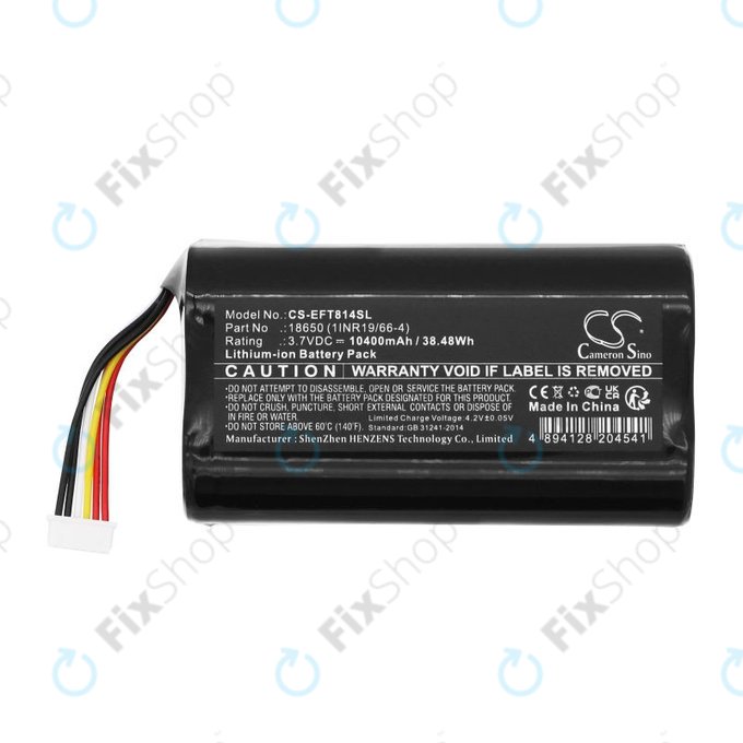 Батерия за Eufy Cam 2 Pro, T8140r, 10400mAh, Li-Ion, 3.7V, 18650 (1INR19/66-4), HQ