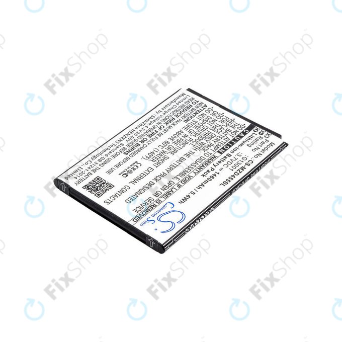 Батерия за Navon Mizu D455, 1460mAh, Li-Ion, 3.7V, G13001, HQ