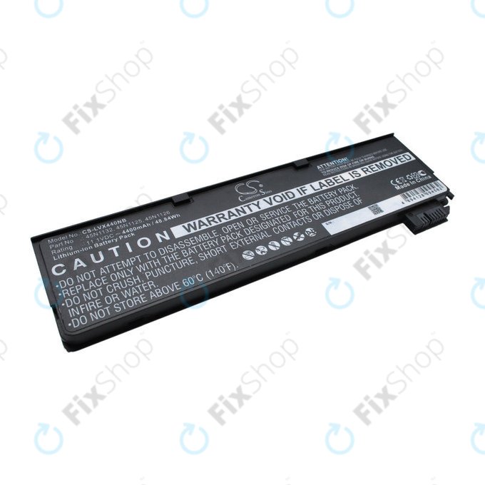 Батерия за Lenovo ThinkPad X240, X250, X260, S440, T440, T550, T560, 4400mAh, Li-Ion, 11.1V, 45N1132, HQ
