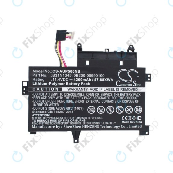 Батерия за Asus Transformer, 4200mAh, Li-Pol, 11.4V, B31N1345, HQ