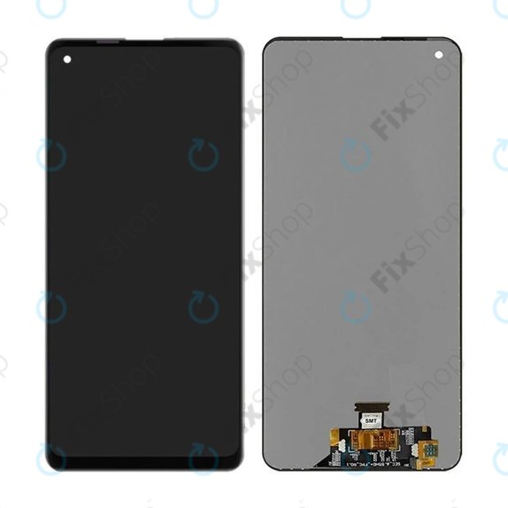 дисплей за Samsung A21s A217F, Тъчскрийн без рамка, TFT