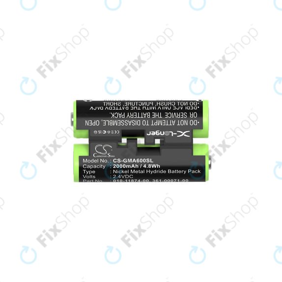 Батерия за Garmin Oregon 600, 650, Astro 320, 430 Striker 4, 2000mAh, Ni-MH, 2.4V, 010-11874-00, HQ
