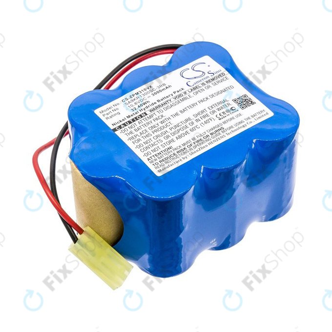 Батерия за Zepter LMG-310, 9P-130, 3000mAh, Ni-MH, 10.8V, SA9KR1300SC-3RB, HQ