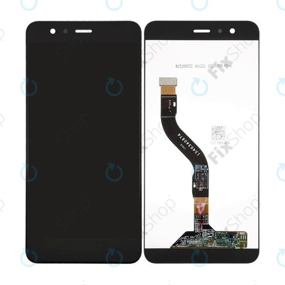 дисплей за Huawei P10 lite, Тъчскрийн без рамка, Graphite Black, TFT