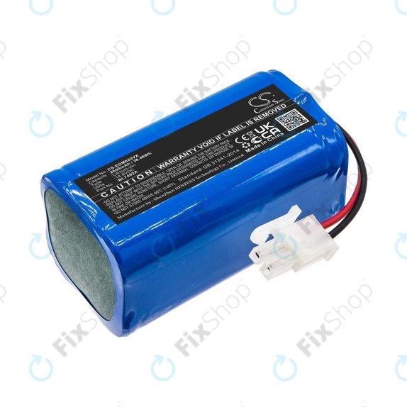 Батерия за Ecovacs Deebot M82, Tesla RoboStar T50, T60, T80 Pro, 2600mAh, Li-Ion, 14.8V, BL7402A, HQ